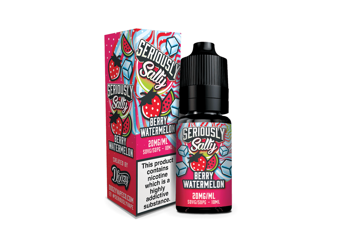 Berry Watermelon Nic Salt E-liquid by Seriously Salty