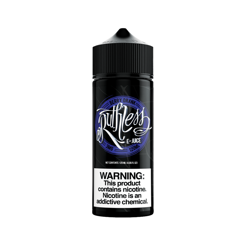 Berry Drank Vape Juice 100ml Shortfill E-Liquid by Ruthless