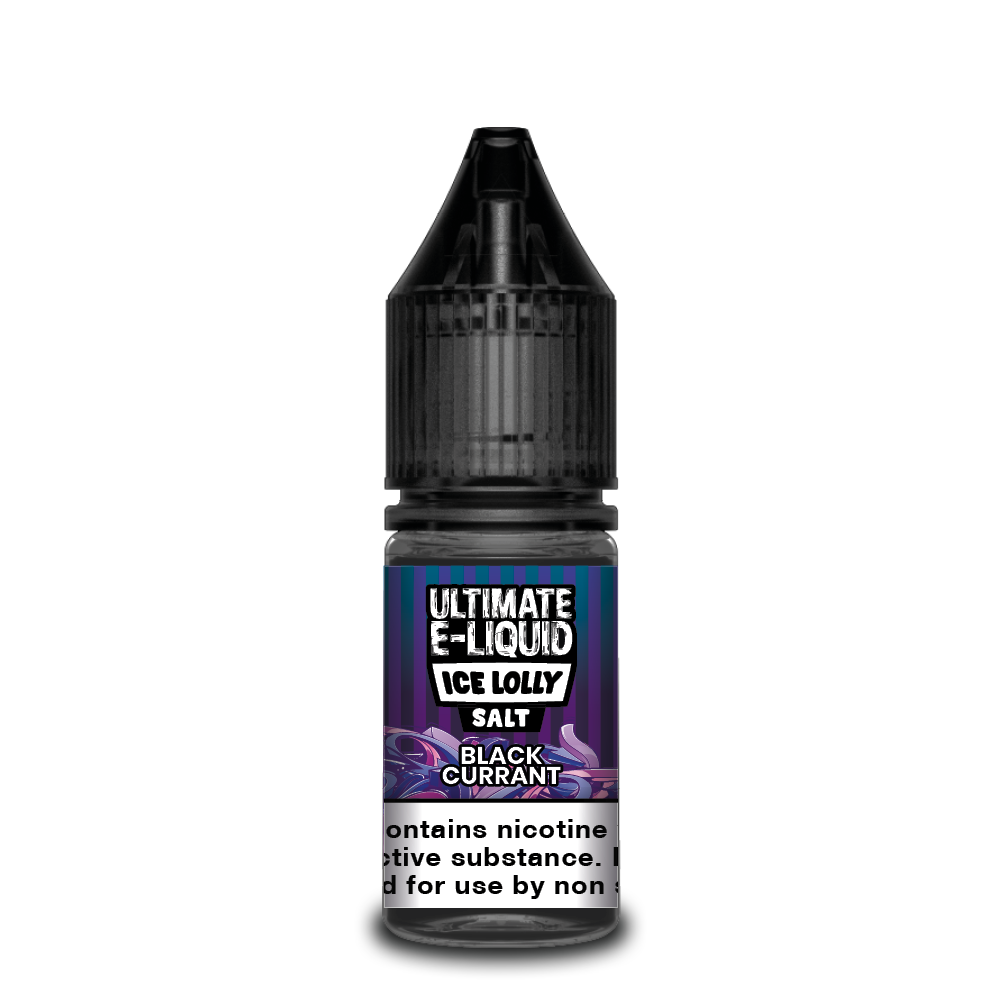 Ice Lolly Blackcurrant Nic Salt E-liquid by Ultimate Juice