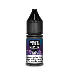 Ice Lolly Blackcurrant Nic Salt E-liquid by Ultimate Juice