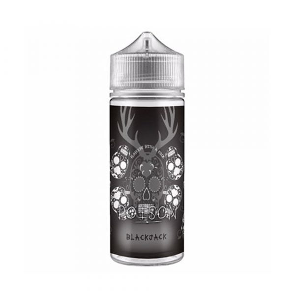 Blackjack 100ml Shortfill E-Liquid by Poison