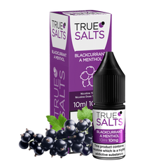 Blackcurrant A Menthol Nic Salt 10ml E-Liquid by IVG True Salts