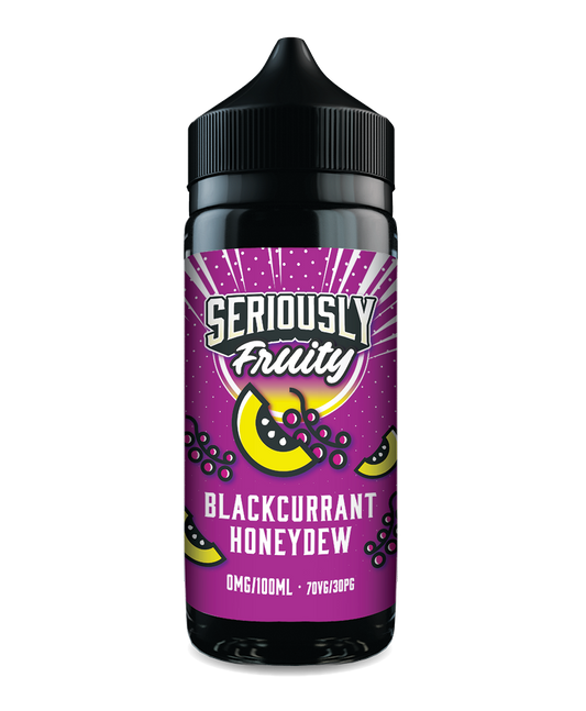 Blackcurrant Honeydew 100ml Shortfill E-Liquid by Seriously Fruity