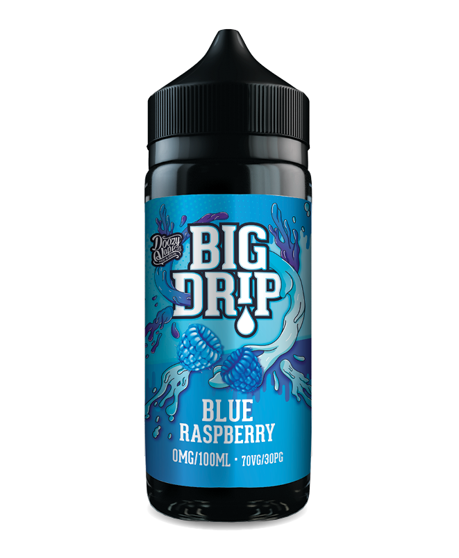 Blue Raspberry 100ml Shortfill E-Liquid by Big Drip