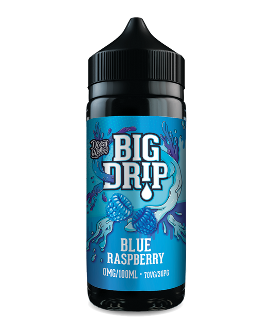 Blue Raspberry 100ml Shortfill E-Liquid by Big Drip