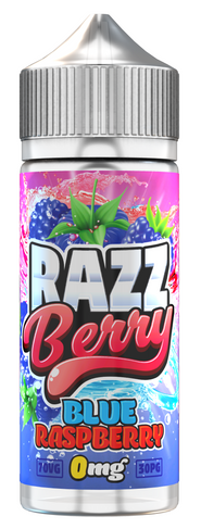 Blue Raspberry 100ml Shortfill E-Liquid by Razz Berry