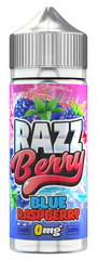 Blue Raspberry 100ml Shortfill E-Liquid by Razz Berry