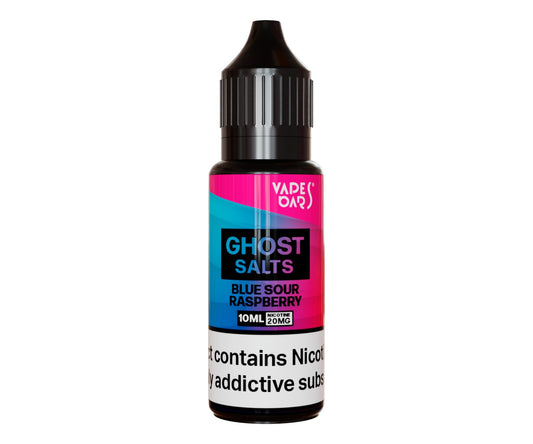 Blue Sour Raspberry Nic Salt E-Liquid by Vapes Bars Ghost Salts