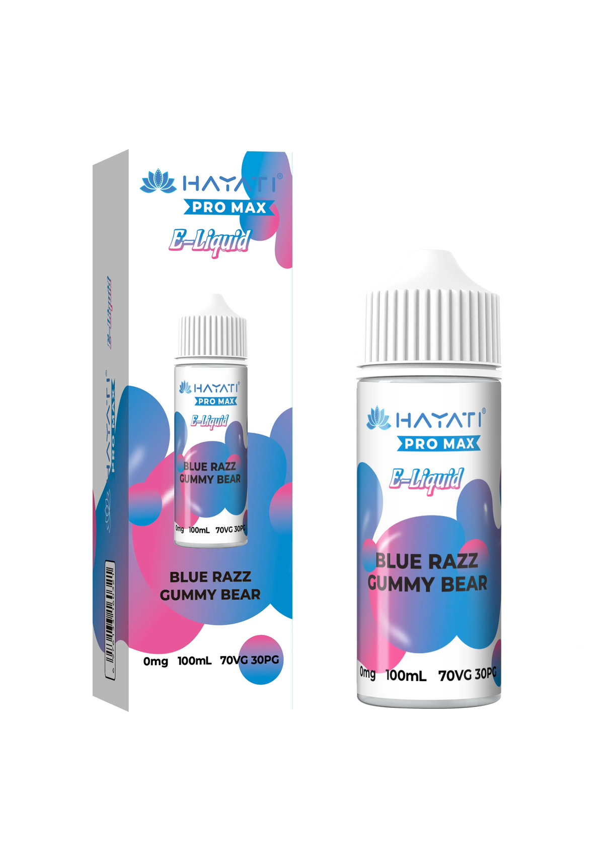 Blue Razz Gummy Bear 100ml Shortfill E-Liquid by Hayati Pro Max