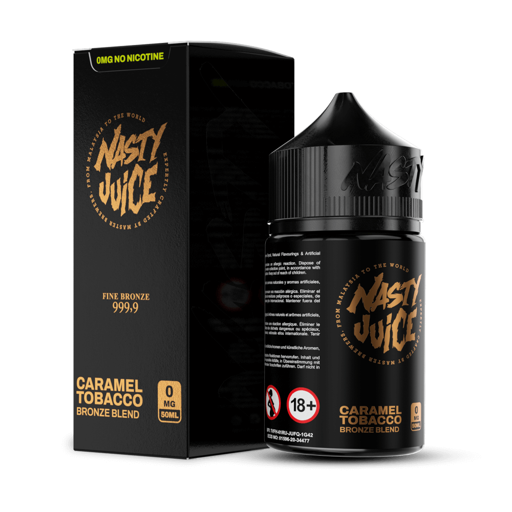 Bronze Blend 50ml Shortfill E-Liquid by Nasty Tobacco Series