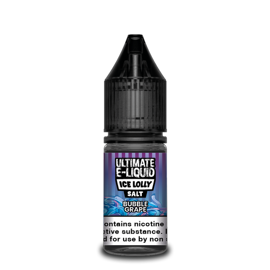 Ice Lolly Bubble Grape Nic Salt E-liquid by Ultimate Juice