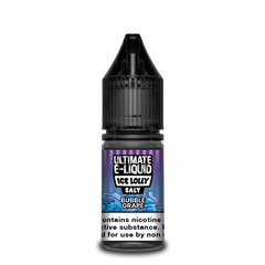 Ice Lolly Bubble Grape Nic Salt E-liquid by Ultimate Juice