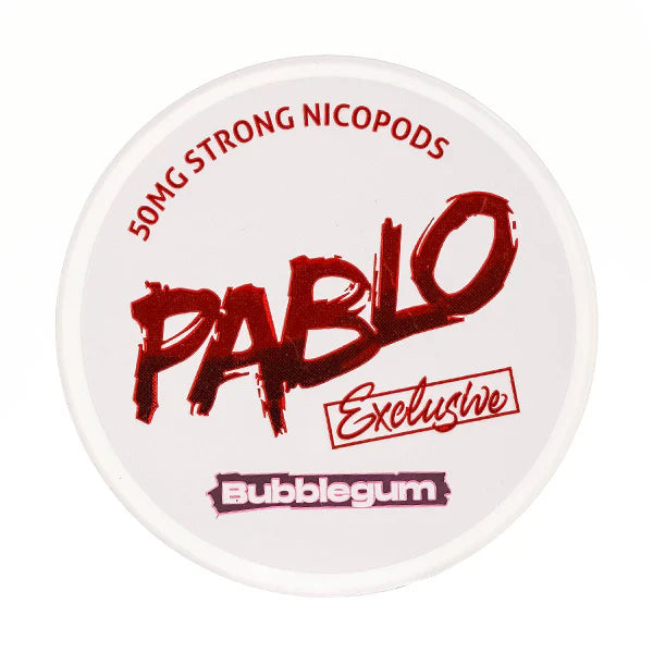 Bubblegum Nicotine Pouches by Pablo Exclusive