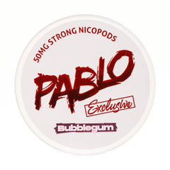 Bubblegum Nicotine Pouches by Pablo Exclusive