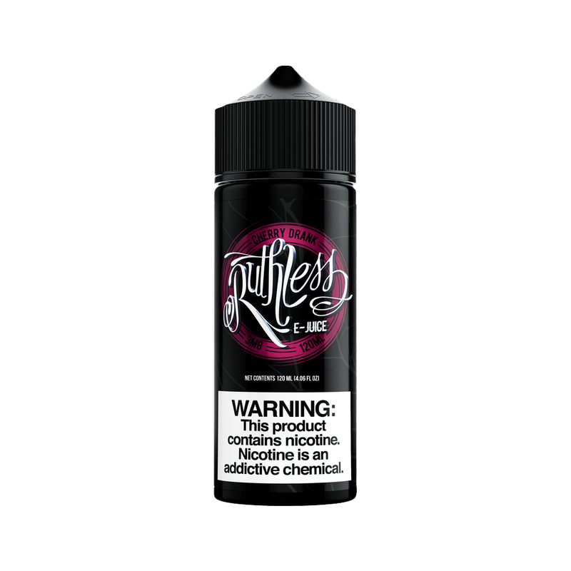 Cherry Drank Vape Juice 100ml Shortfill E-Liquid by Ruthless