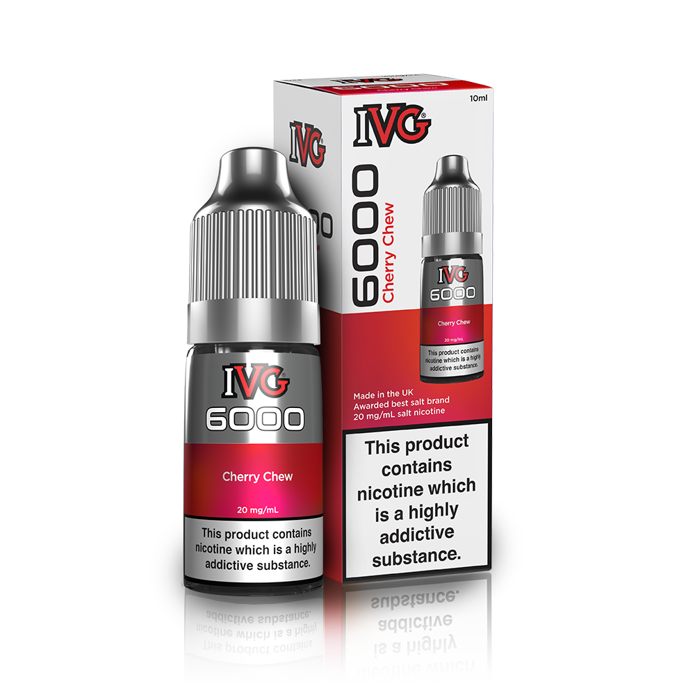 Cherry Chew Nic Salt E-Liquid by IVG 6000