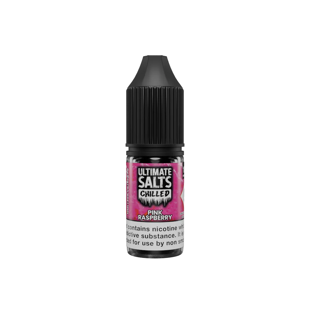 Pink Raspberry 10ml Nic Salt E-Liquid by Ultimate Salt Chilled