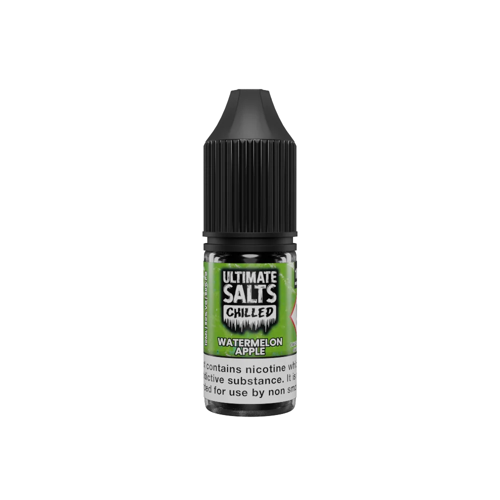 Watermelon Ice 10ml Nic Salt E-Liquid by Ultimate Salt Chilled