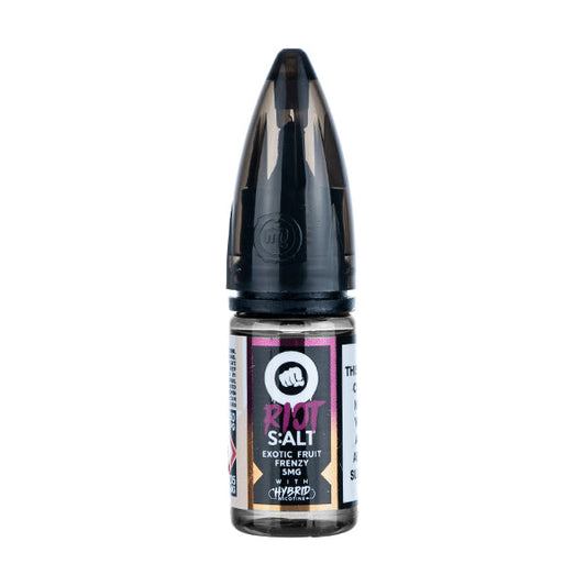 Exotic Fruit Frenzy Nic Salt E-Liquid by Riot Salt