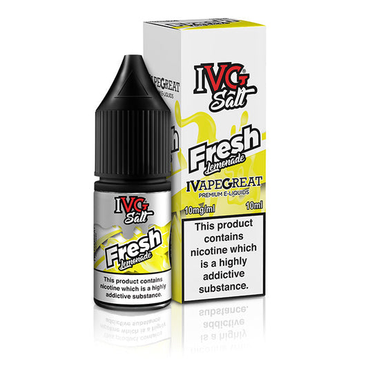 Fresh Lemonade Nic Salt 10ml E-Liquid by IVG