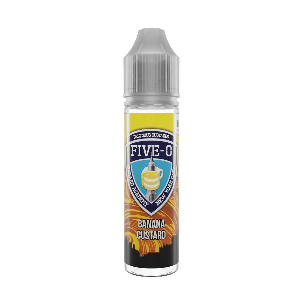 Banana Custard 50ml Shortfill E-Liquid by Five-O
