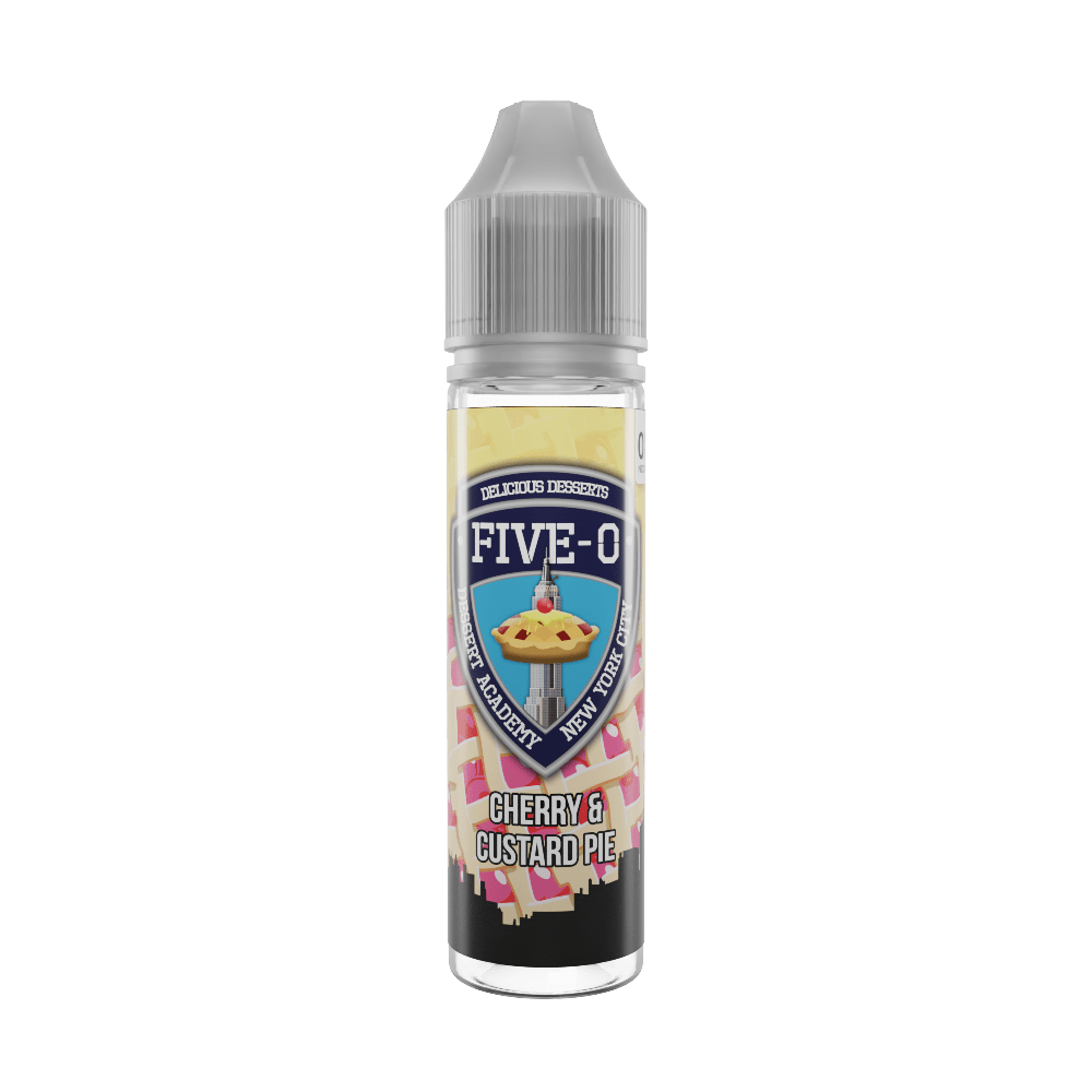Cherry & Custard Pie 50ml Shortfill E-Liquid by Five-O
