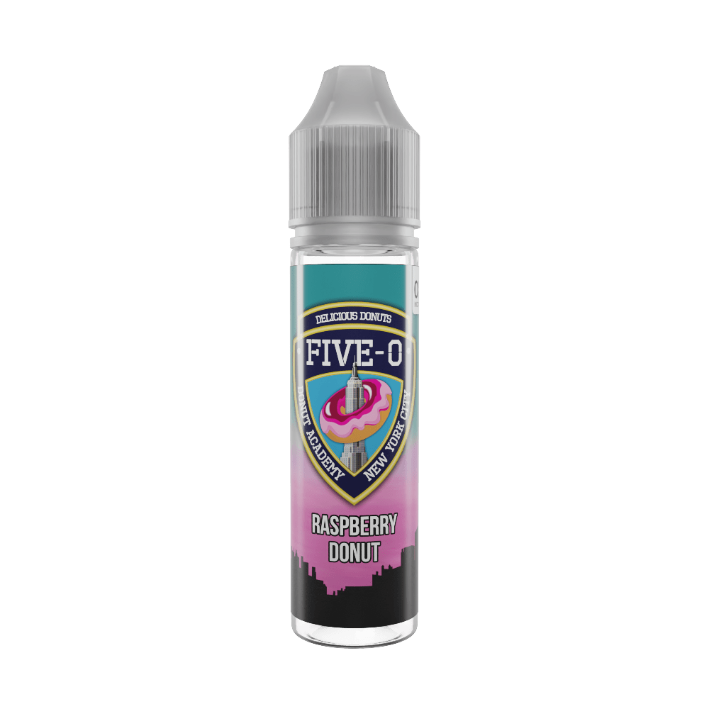 Raspberry Donut 50ml Shortfill E-Liquid by Five-O