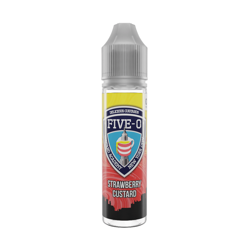 Strawberry Custard 50ml Shortfill E-Liquid by Five-O
