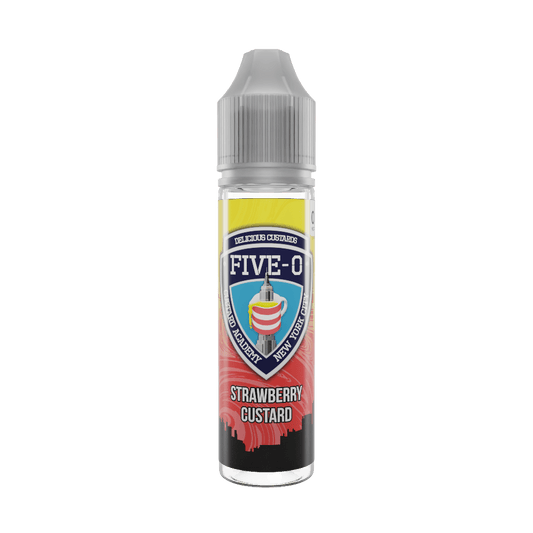 Strawberry Custard 50ml Shortfill E-Liquid by Five-O