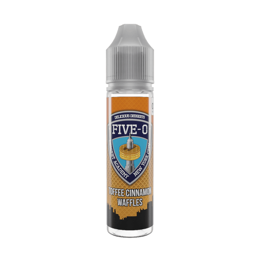 Toffee Cinnamon Waffle 50ml Shortfill E-Liquid by Five-O