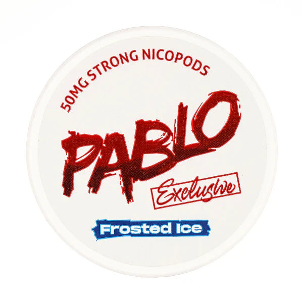 Frosted Ice Nicotine Pouches by Pablo Exclusive
