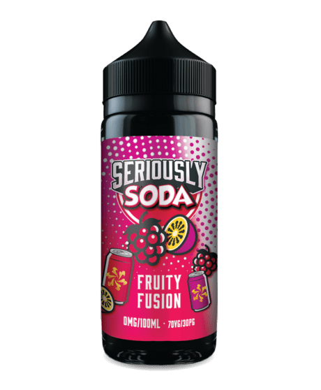 Fruity Fusion 100ml Shortfill E-Liquid by Seriously Soda