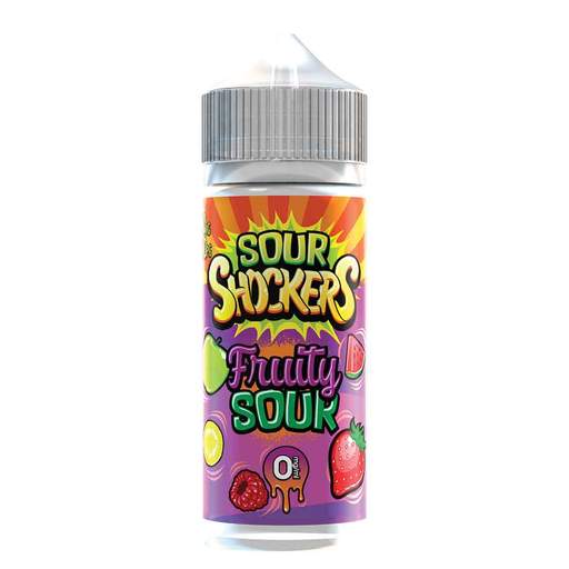 Fruity Sour 100ml Shortfill E-Liquid by Sour Shockers
