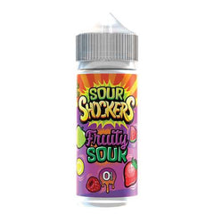 Fruity Sour 100ml Shortfill E-Liquid by Sour Shockers