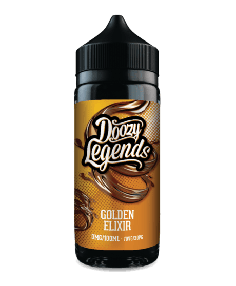 Golden Elixir 100ml Shortfill E-Liquid by Doozy Legends