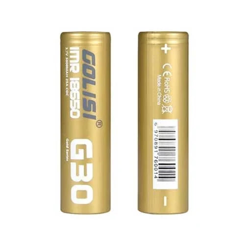 Golisi G30 18650 3000mAH Battery - Pack of 2