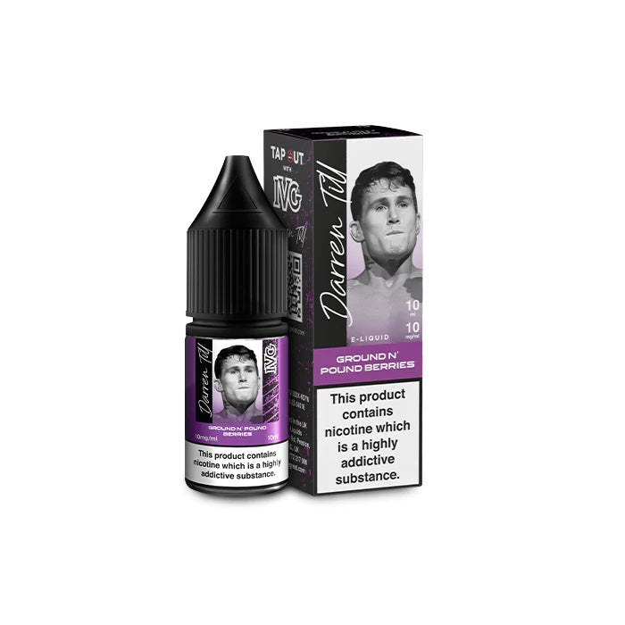 Ground 'N Pound Berries Nic Salt E-Liquid by IVG Darren Till