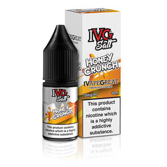 Honey Crunch Nic Salt 10ml E-Liquid by IVG