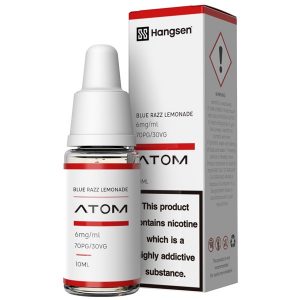 Blue Razz Lemonade 10ml E-Liquid by Hangsen Atom