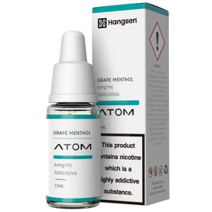 Grape Menthol 10ml E-Liquid by Hangsen Atom