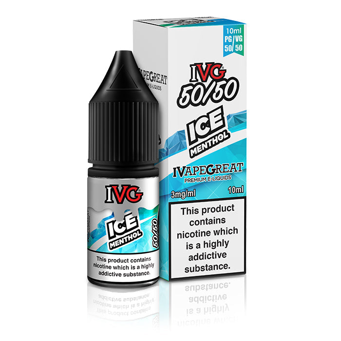 Ice Menthol 10ml E-Liquid by IVG 50/50