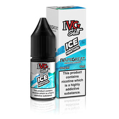 Ice Menthol Nic Salt 10ml E-Liquid by IVG