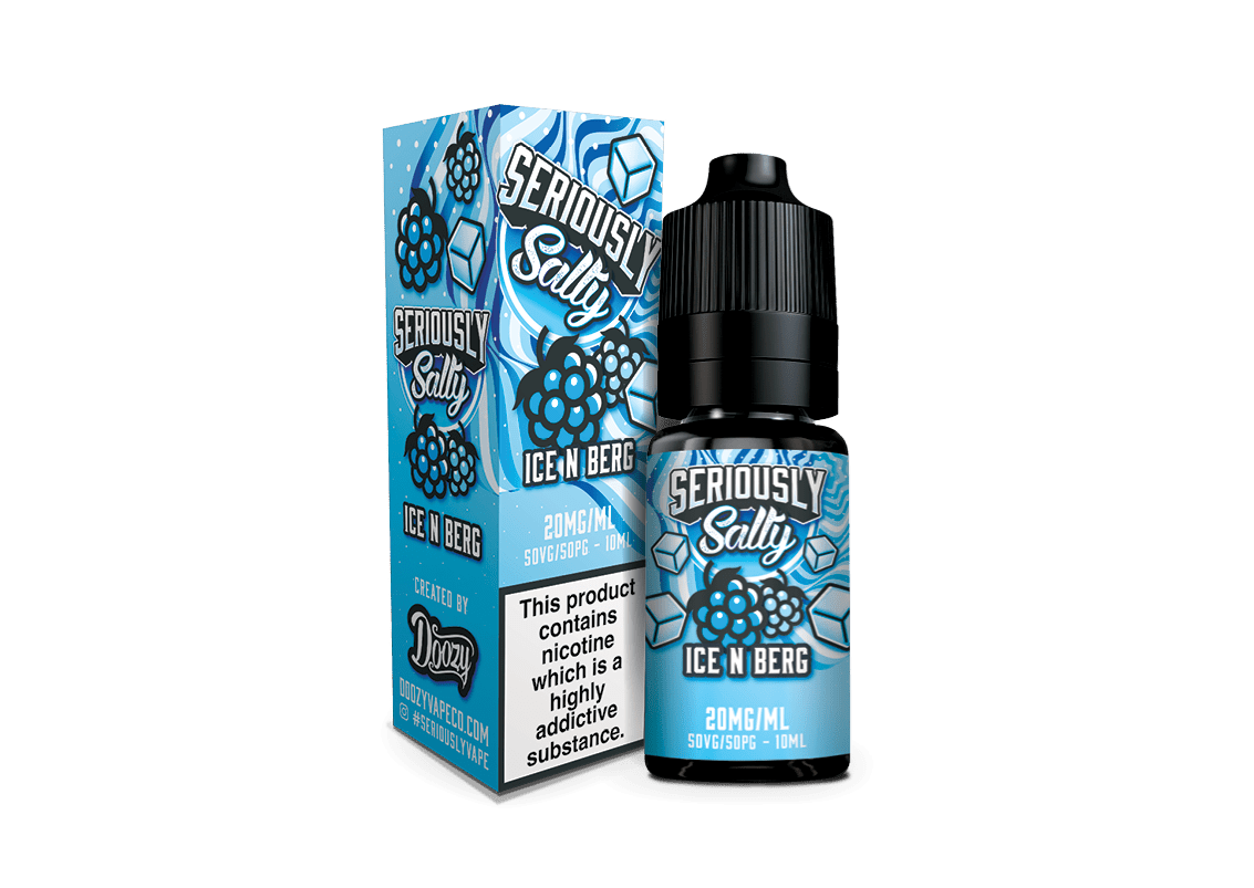 Ice N Berg Nic Salt E-liquid by Seriously Salty