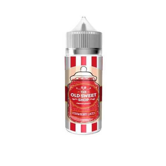 Strawberry Laces 100ml Shortfill E-Liquid by The Old Sweet Shop