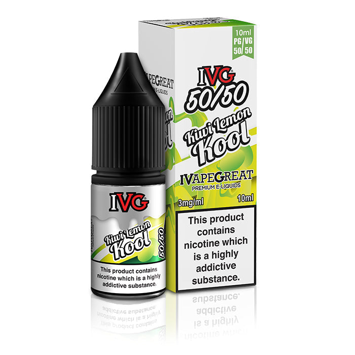 Kiwi Lemon Kool 10ml E-Liquid by IVG 50/50
