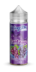Grapeberry Ice 100ml Shortfill E-Liquid by Kingston Fantago