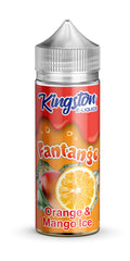 Orange & Mango Ice 100ml Shortfill E-Liquid by Kingston Fantago