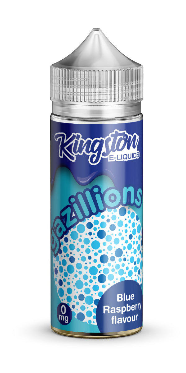 Blue Raspberry 100ml Shortfill E-Liquid by Kingston Gazillions