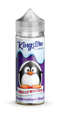 Blackcurrant Slush 100ml Shortfill E-Liquid by Kingston Chilly Willies