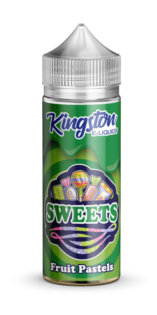 Fruit Pastels 100ml Shortfill E-Liquid by Kingston Sweets